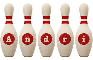 Andri bowling-pin logo