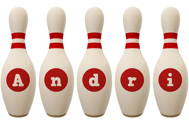 Andri bowling-pin logo