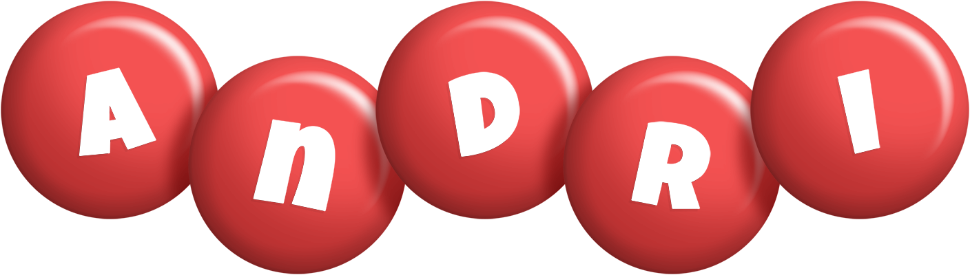 Andri candy-red logo