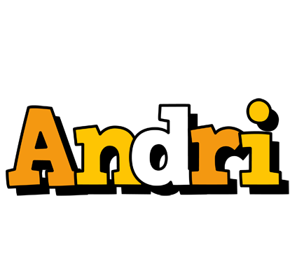 Andri cartoon logo
