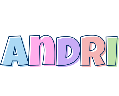 Andri pastel logo