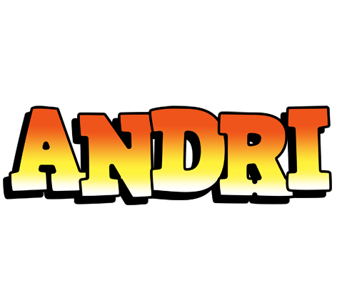 Andri sunset logo