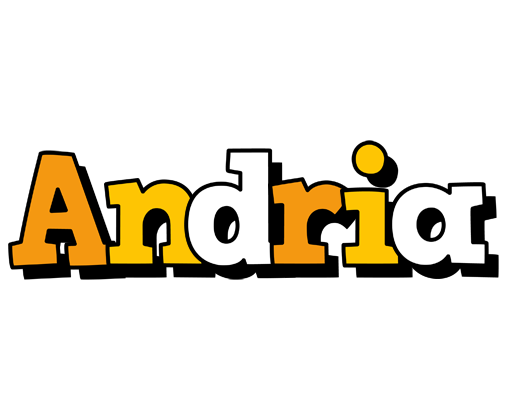 Andria cartoon logo