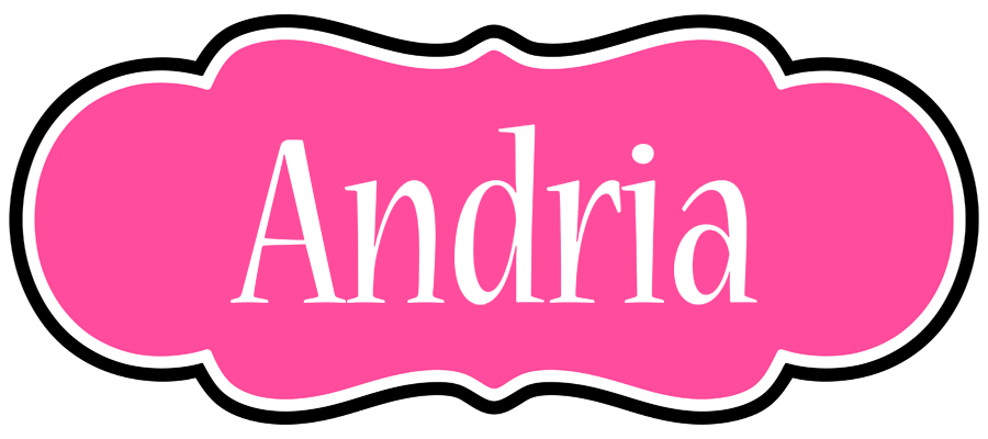 Andria invitation logo