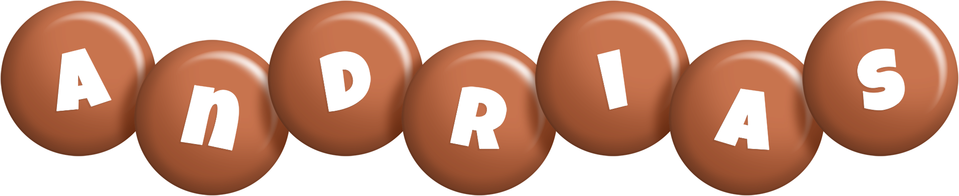 Andrias candy-brown logo