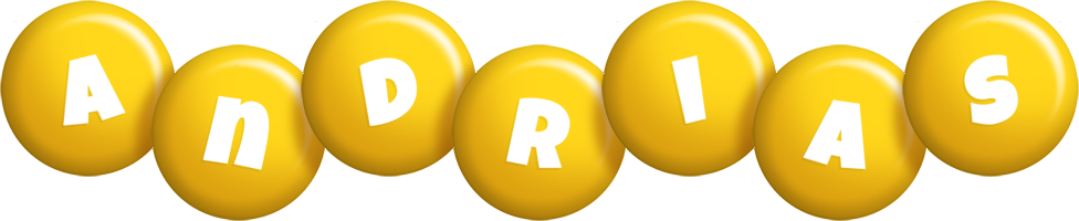 Andrias candy-yellow logo