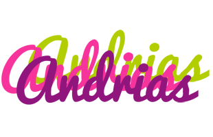 Andrias flowers logo