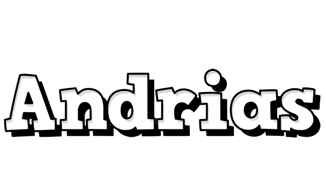 Andrias snowing logo
