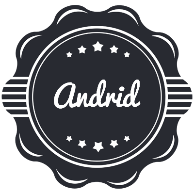 Andrid badge logo