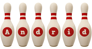 Andrid bowling-pin logo