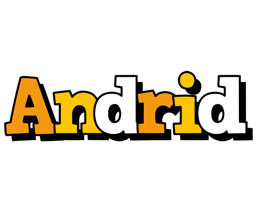 Andrid cartoon logo