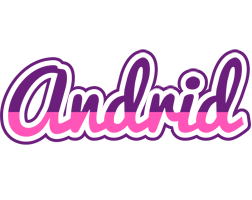 Andrid cheerful logo