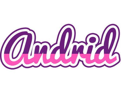 Andrid cheerful logo