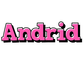 Andrid girlish logo