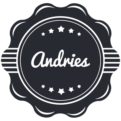 Andries badge logo