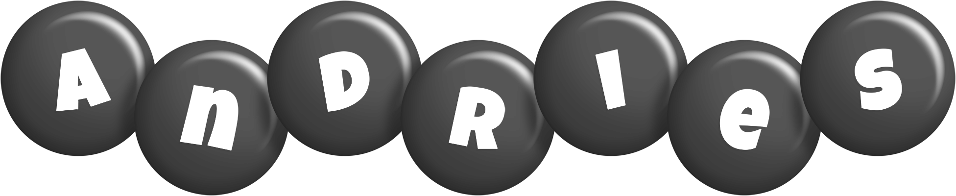 Andries candy-black logo