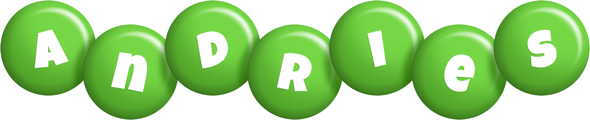 Andries candy-green logo