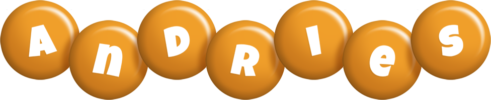 Andries candy-orange logo