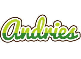 Andries golfing logo