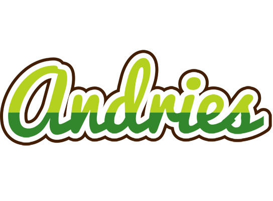 Andries golfing logo