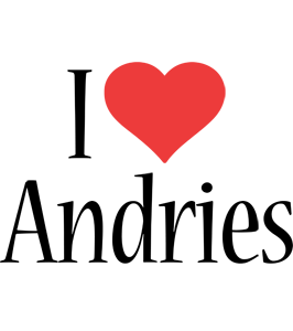 Andries i-love logo