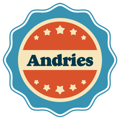 Andries labels logo