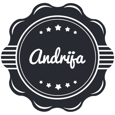 Andrija badge logo