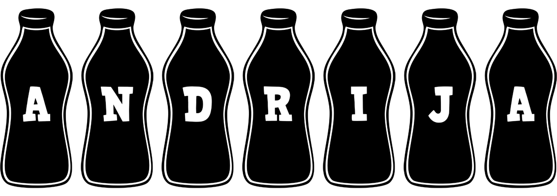 Andrija bottle logo