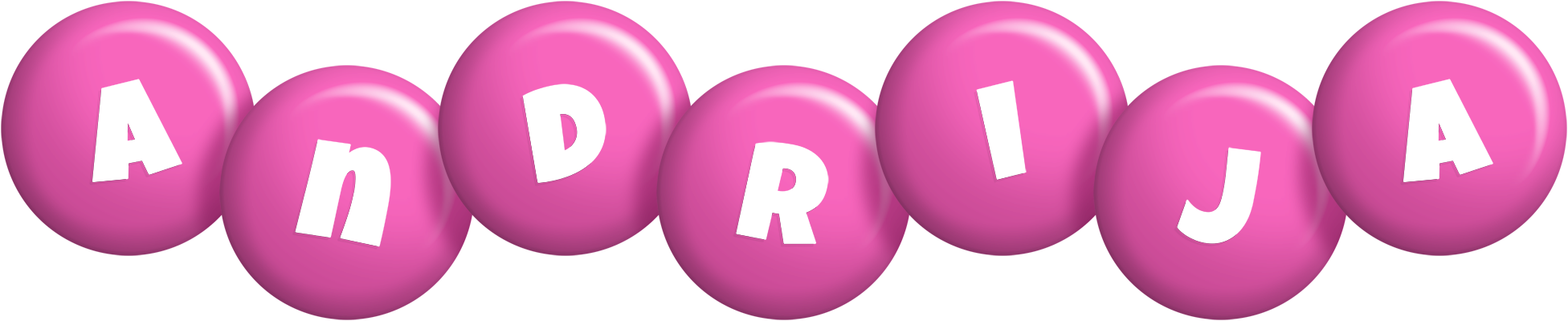 Andrija candy-pink logo