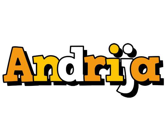 Andrija cartoon logo