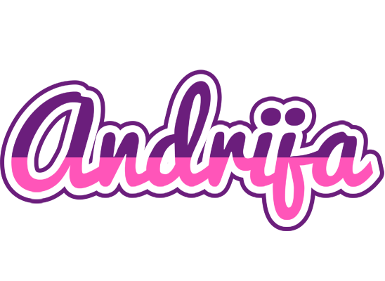 Andrija cheerful logo