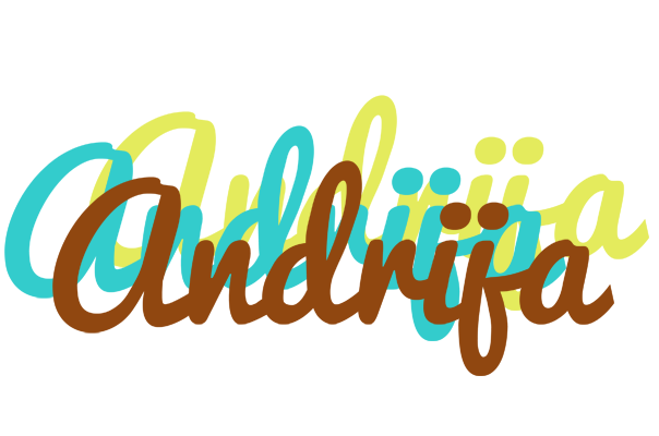 Andrija cupcake logo