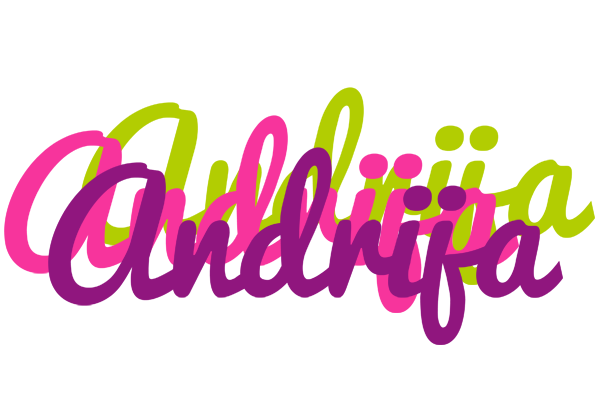Andrija flowers logo