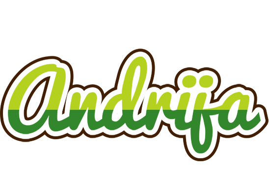 Andrija golfing logo