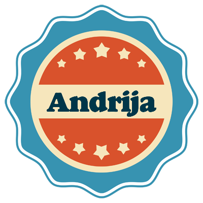 Andrija labels logo
