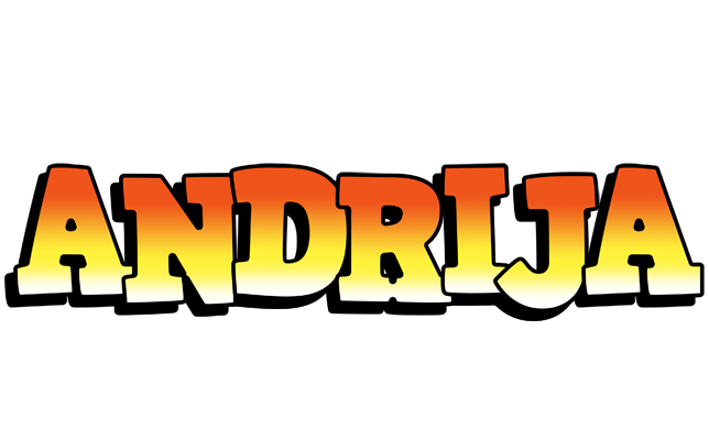 Andrija sunset logo
