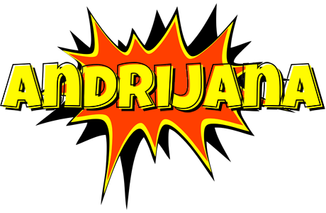 Andrijana bazinga logo