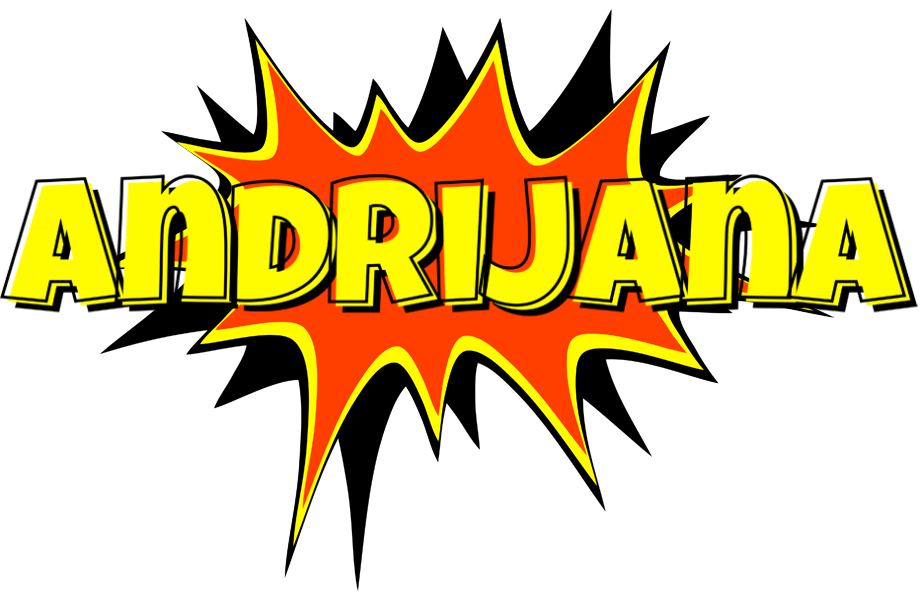 Andrijana bazinga logo