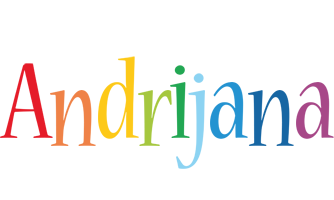 Andrijana birthday logo