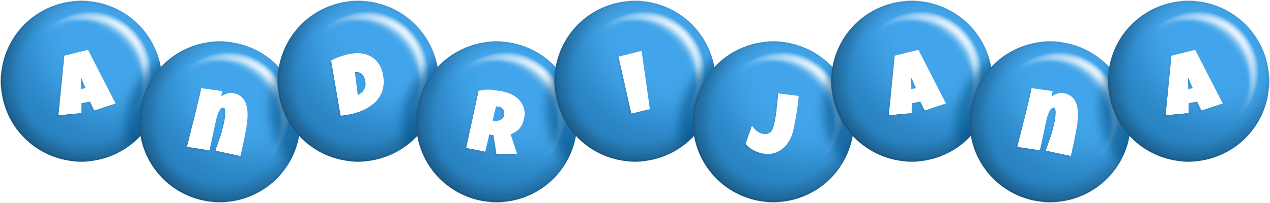 Andrijana candy-blue logo