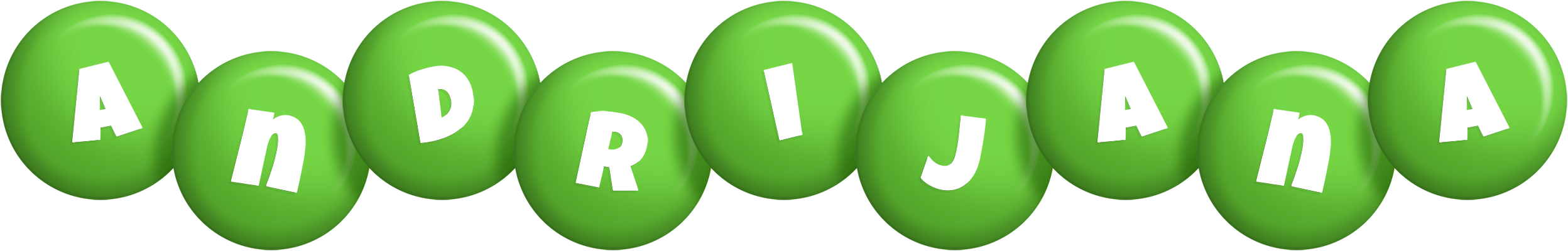 Andrijana candy-green logo
