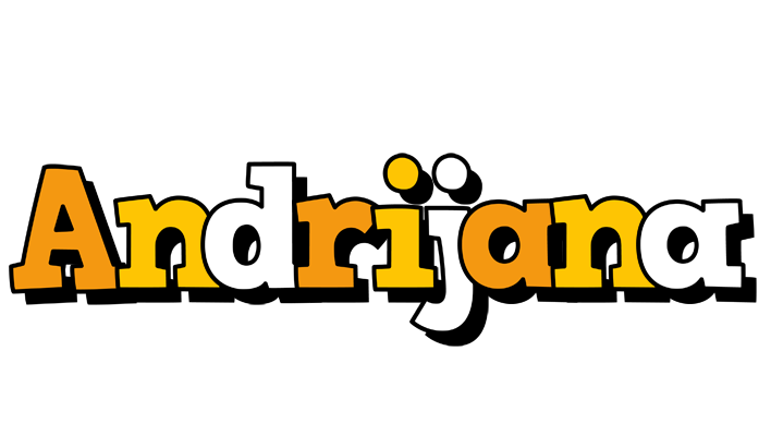 Andrijana cartoon logo