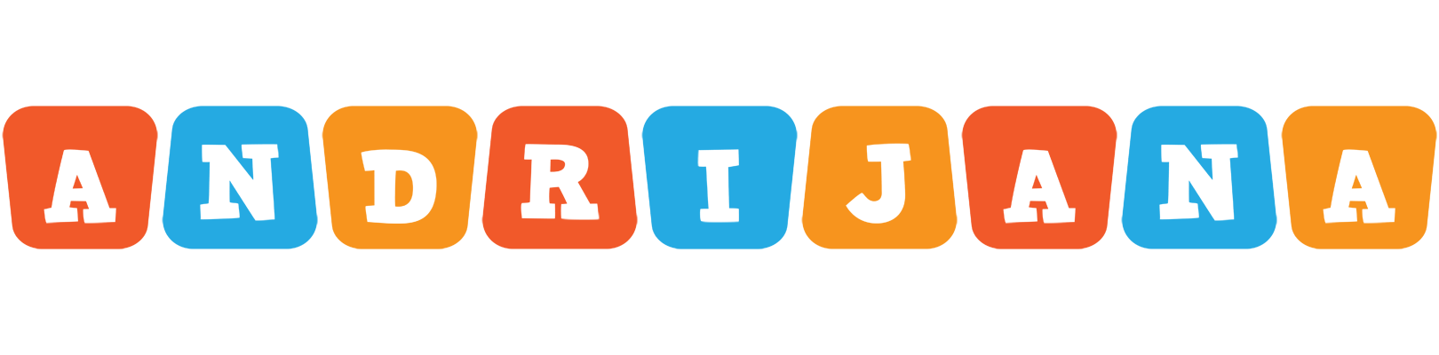 Andrijana comics logo