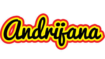 Andrijana flaming logo