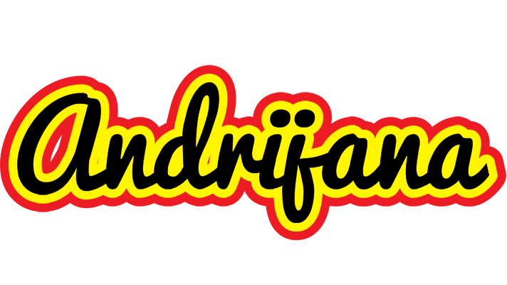 Andrijana flaming logo