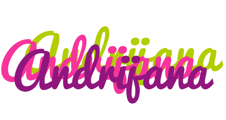 Andrijana flowers logo