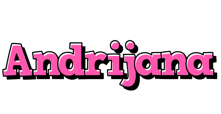 Andrijana girlish logo
