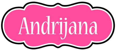 Andrijana invitation logo