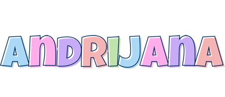 Andrijana pastel logo