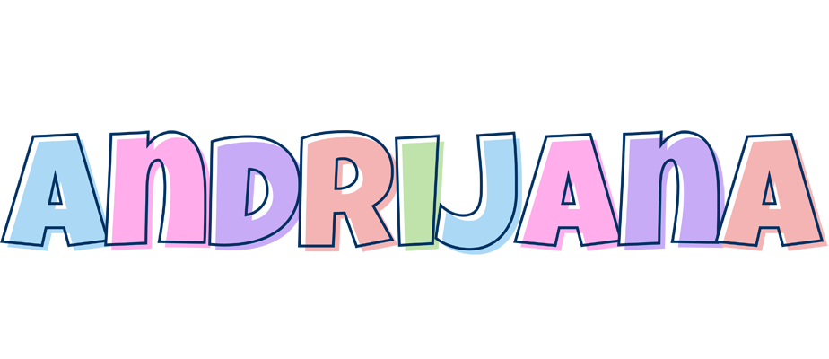 Andrijana pastel logo